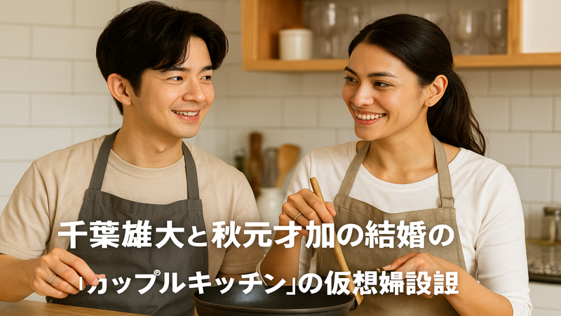 1.千葉雄大と秋元才加の結婚の真相｜「カップルキッチン」の仮想夫婦設定とは