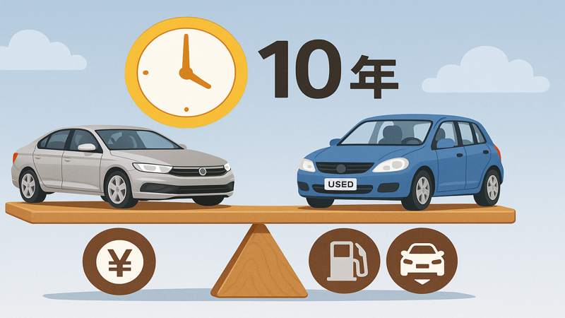 1.新車と中古車のトータルコスト10年比較の基本知識